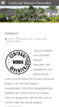 Mobile Screenshot of centraal-wonen-deventer.nl